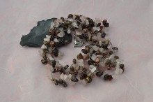 H�kelkette aus Mischperlen